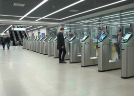 На Московских центральных диаметрах (МЦД-2 и МЦД-4) начали тестировать инновационные турникеты
