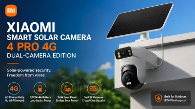 Xiaomi представила автономную 4G-камеру с двумя 3K-модулями и ИИ-слежением за $96