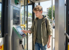 В Петербурге запустят пилот биометрической оплаты по лицу в 10 автобусах