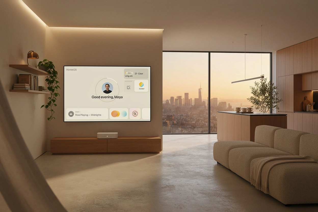 Apple разрабатывает новую операционную систему homeOS с биометрией для центральных хабов умного дома