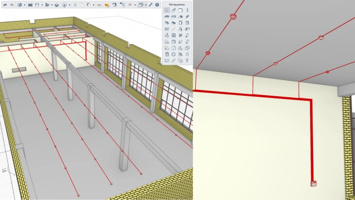 Неслабо! Слаботочные системы, текстуры, координация в IFC и другие новинки в новом релизе Renga