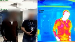 Решение Konica Minolta поможет выявлять людей с температурой и без защитных масок