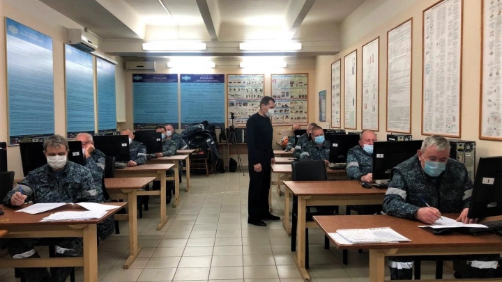 Работники ведомственной охраны прошли аттестацию сил обеспечения транспортной безопасности