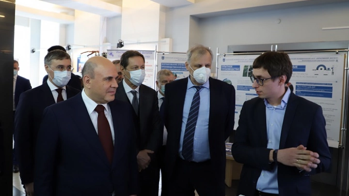 Председателю Правительства РФ Михаилу Мишустину представили разработанную проектным институтом Росатома цифровую модель ЦКП «СКИФ»