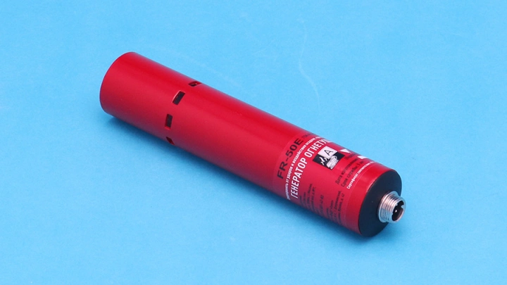 Российский разработчик создал огнетушитель размером со спичку