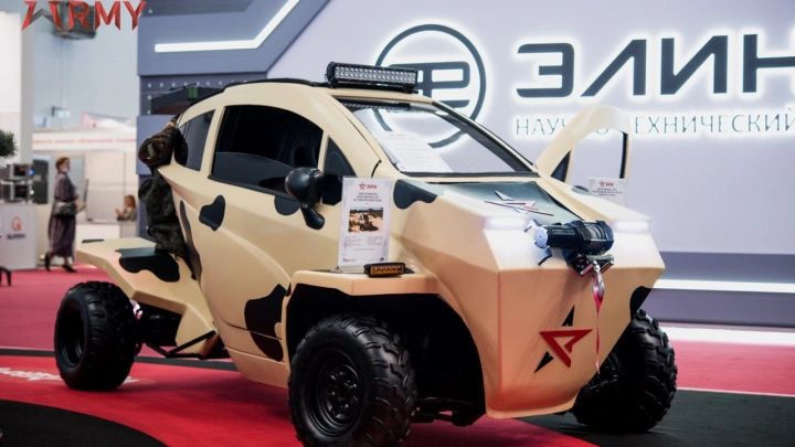 Технополис «ЭРА» разработал армейский электрокар