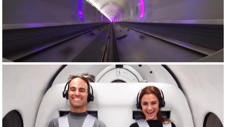 Компания Virgin Hyperloop показала демонстрацию своего проекта