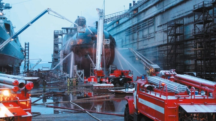 Специальной пожарной охране исполнилось 74 года