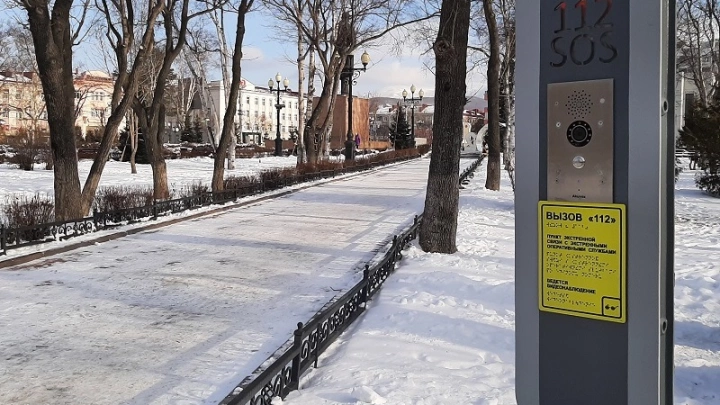 «Ростелеком» установил в Южно-Сахалинске 100 пунктов экстренной связи со службой 112