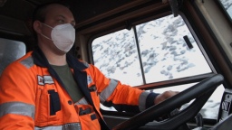 На Оленегорском ГОКе тестируют систему контроля усталости водителей большегрузных самосвалов