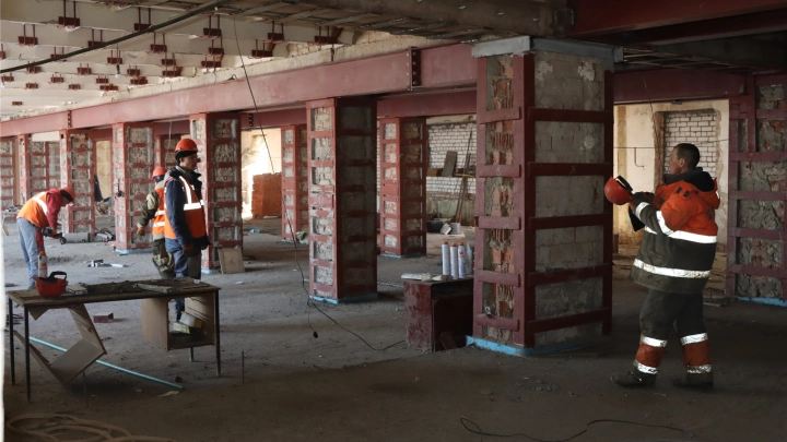 Реконструированный терминал аэропорта в Чебоксарах оборудуют досмотровыми оборудованием и системами видеоконтроля