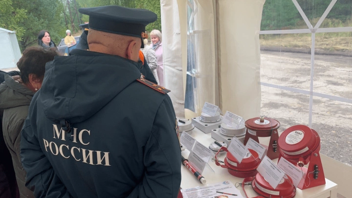 Чебоксарское предприятие Ростеха презентовало новые средства пожаротушения