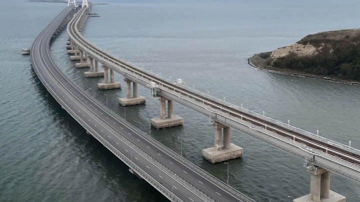 На Керченской переправе установили досмотровый комплекс