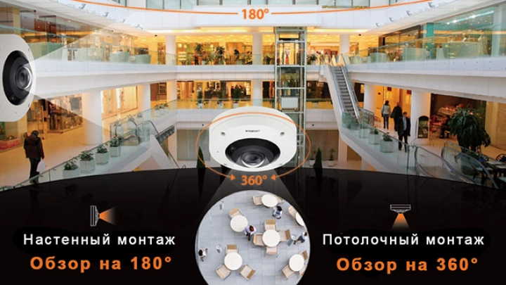 Линейку Mobotix пополнили ip-видеокамеры 4K FISHEYE