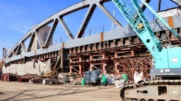 В Москве путепровод Ленинградский-2 оборудуют средствами обеспечения транспортной безопасности