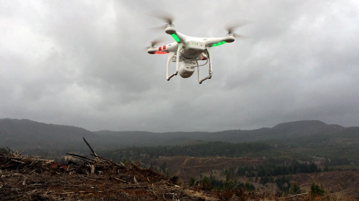 В Красноярском крае мониторинг лесных пожаров будут вести с помощью беспилотников