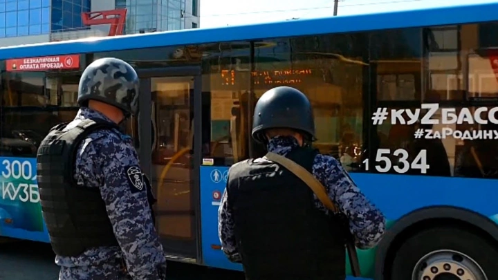 В Кемеровской области реализуют пилотный проект по охране общественного транспорта Росгвардией