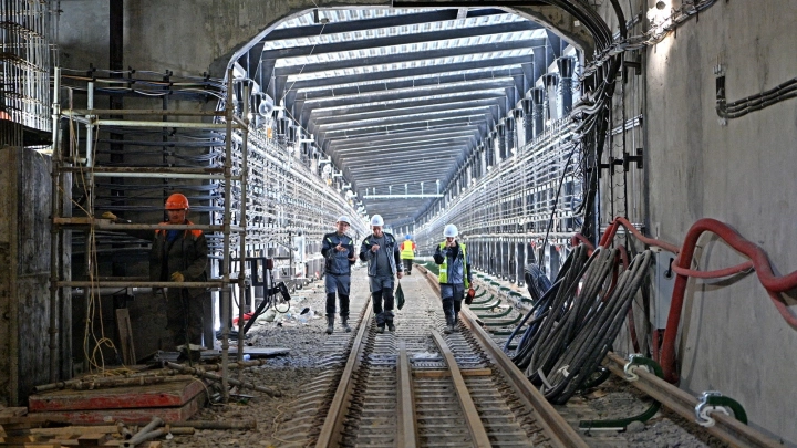 При строительстве новых станций метро в Москве используют противопожарное оборудование российского производства