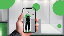 Стенд с дополненной реальностью от Okdesk  на Securika Moscow 2024