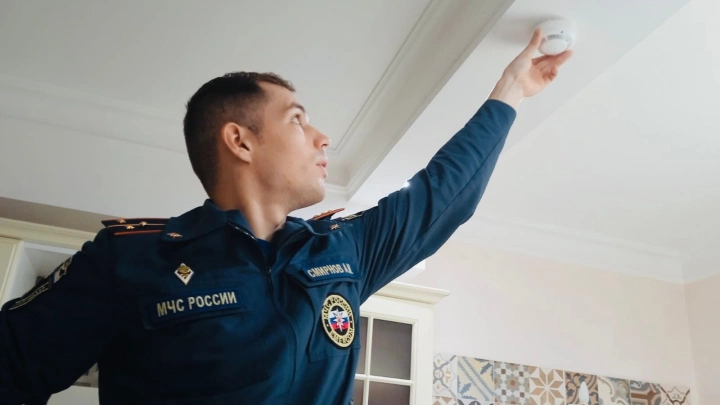 Более 6600 человек было спасено в 2023 году благодаря пожарным извещателям