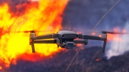 В Уфимском нефтяном техническом госуниверситете разработали технологию тушения пожаров с помощью беспилотников