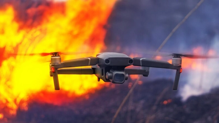 В Уфимском нефтяном техническом госуниверситете разработали технологию тушения пожаров с помощью беспилотников