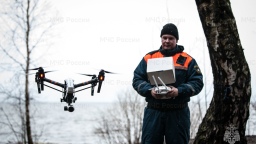 С помощью получаемых данных БАС специалисты МЧС России разрабатывают модели подтопления территорий