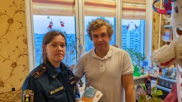 В домах 400 многодетных семей Костромы установлены пожарные извещатели