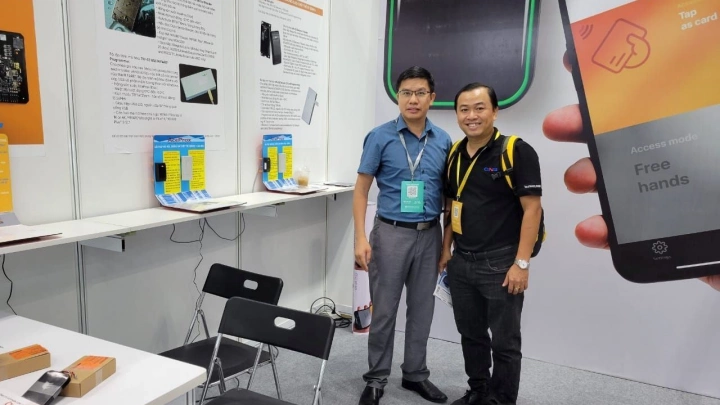 Считыватели ESMART® Reader представили на выставке Secutech Vietnam 2024
