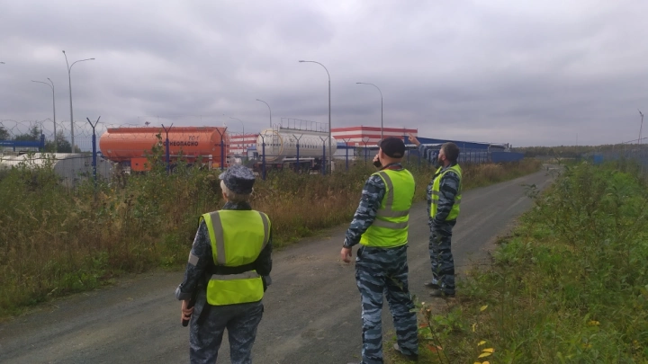 В воздушной гавани Петрозаводска провели тренировку по защите инфраструктуры от проникновения посторонних лиц