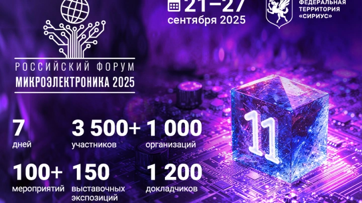 8-11 сентября пройдет предконференция форума «Микроэлектроника 2025»