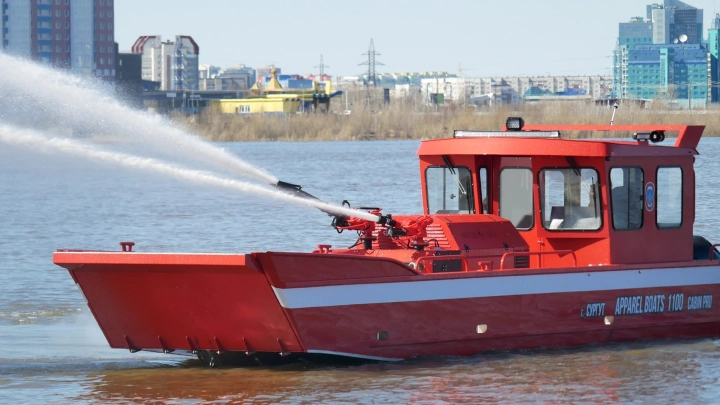 В Сургуте запустили в производство катера для тушения пожаров
