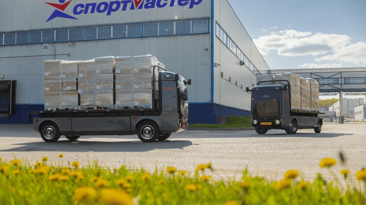 Роботы на спорте: Спортмастер начал использовать беспилотные грузовики в логистике