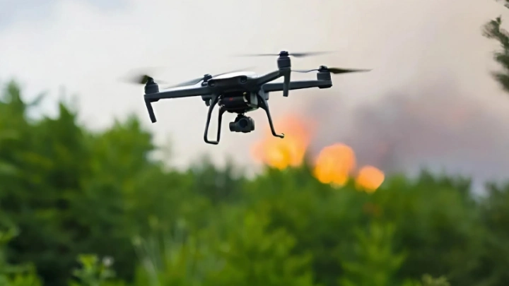 Над Орском уничтожили четыре БПЛА, атаковавшие промышленные объекты