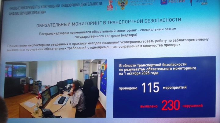 На «Транспортной неделе» представили новые инструменты надзора в транспортной безопасности