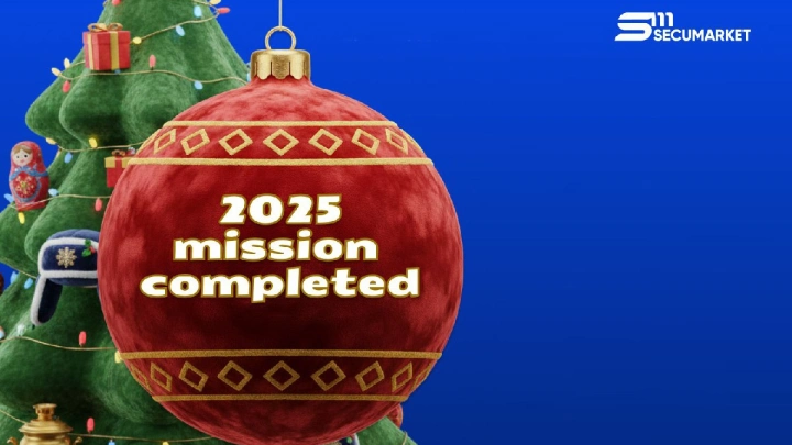 Маркетплейс систем безопасности Secumarket поздравляет коллег и партнеров с Новым годом!