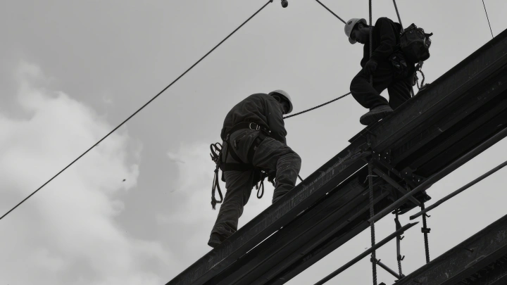 В «Норникеле» испытали самонадувающийся жилет для защиты работников при падении с высоты