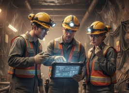 Цифровые планшеты на руднике «Скалистый»: Норникель внедряет новый стандарт безопасности горных работ