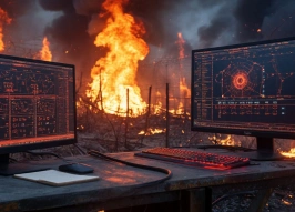 Искусственный интеллект начал круглосуточный мониторинг пожаров в Новосибирской области