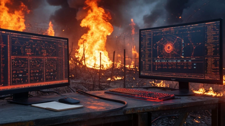 Искусственный интеллект начал круглосуточный мониторинг пожаров в Новосибирской области