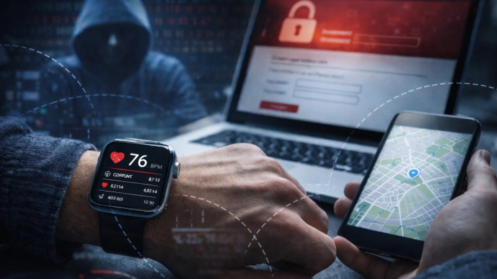 Смарт-часы как вектор киберугроз: риски кражи персональных данных и слежки