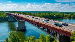 Фрунзенский мост в Омске оснастят 114 камерами с распознаванием номеров