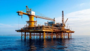 В Госдуму внесли законопроект о защите нефтегазовых платформ на Каспии от БПЛА