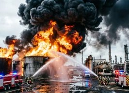 Пожар на объекте «Транснефти» произошел при зачистке выведенного из эксплуатации резервуара