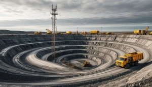 T2 запустила связь на глубине 350 метров в крупнейшем алмазном карьере