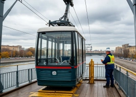 Брянская канатная дорога не прошла проверку промышленной безопасности