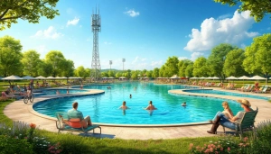 МТС увеличила скорость мобильной связи у новосибирского Озера Грез на 15%