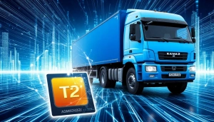 T2 начала поставки SIM-карт для телематического оборудования автомобилей КАМАЗ