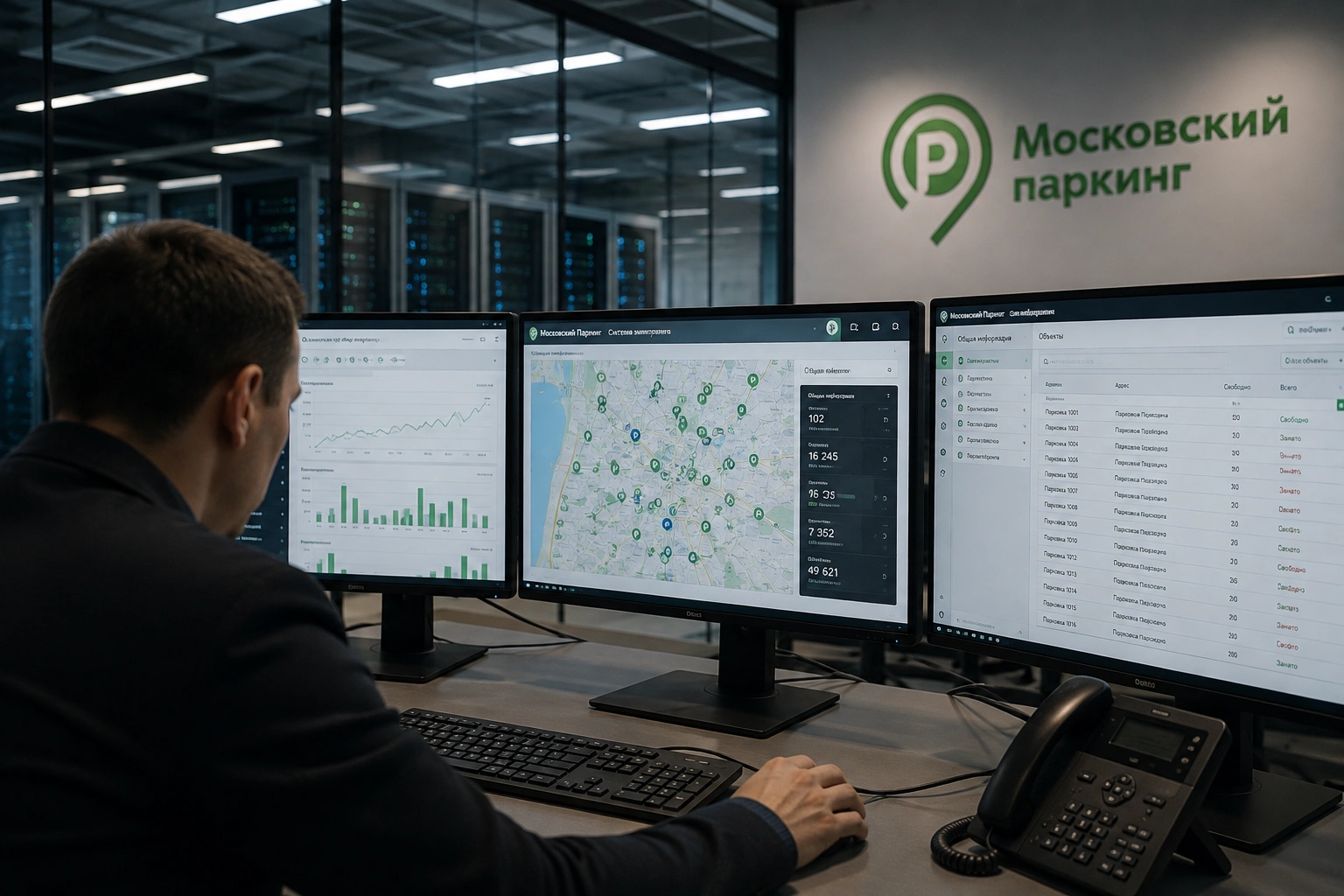 Москва выделит 1 млрд рублей на услуги ЦОД для «Московского паркинга»