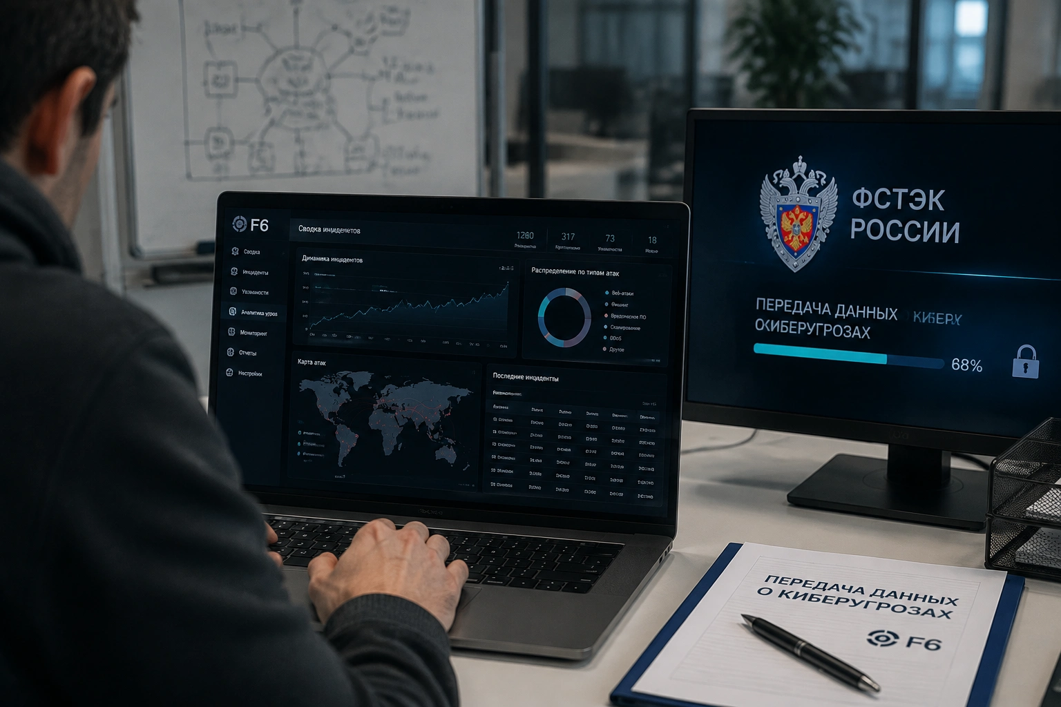 Компания F6 передаст данные о хакерских угрозах регулятору ФСТЭК